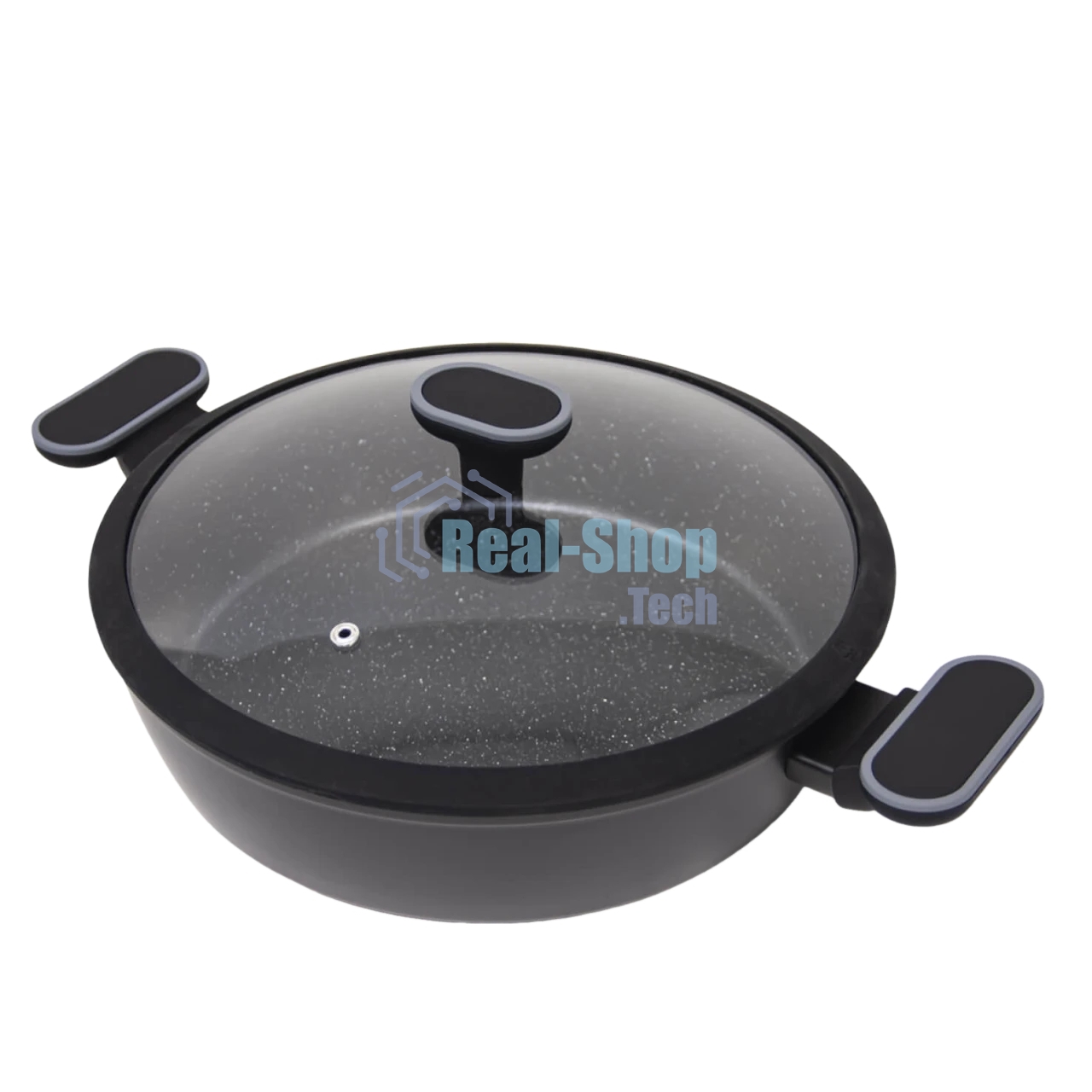 Жаровня AUFFMAN AM-3150, объем 2,9 л с крышкой 26x7 см