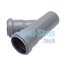 Тройник канализационный Политэк 45 град. 50 х 40 205445