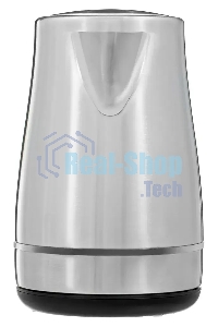 Чайник электрический Hyundai HYK-S3020 1.7 л, 2200 Вт, серебристый матовый/черный (корпус: металл)