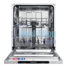 Встраиваемая посудомоечная машина Maunfeld MLP6242G02 Light Beam, серебристый, 59.8 см, 12 компл., 49 дБ, класс A++