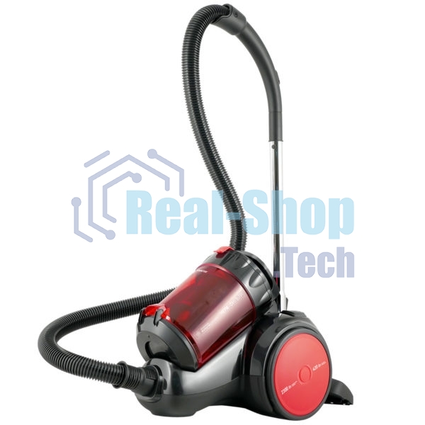 Пылесос Centek CT-2524 черный/красный, 420/2300 Вт, уборка сухая, пылесборник контейнер, 2 л