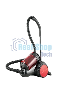 Пылесос Centek CT-2524 черный/красный, 420/2300 Вт, уборка сухая, пылесборник контейнер, 2 л