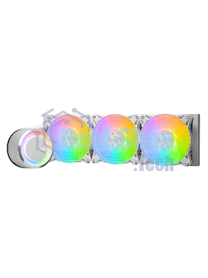 Жидкостная система охлаждения MSI MAG CORELIQUID E360 белый 3x ARGb Fan, ARGb Block, Color Box, Pallet packing