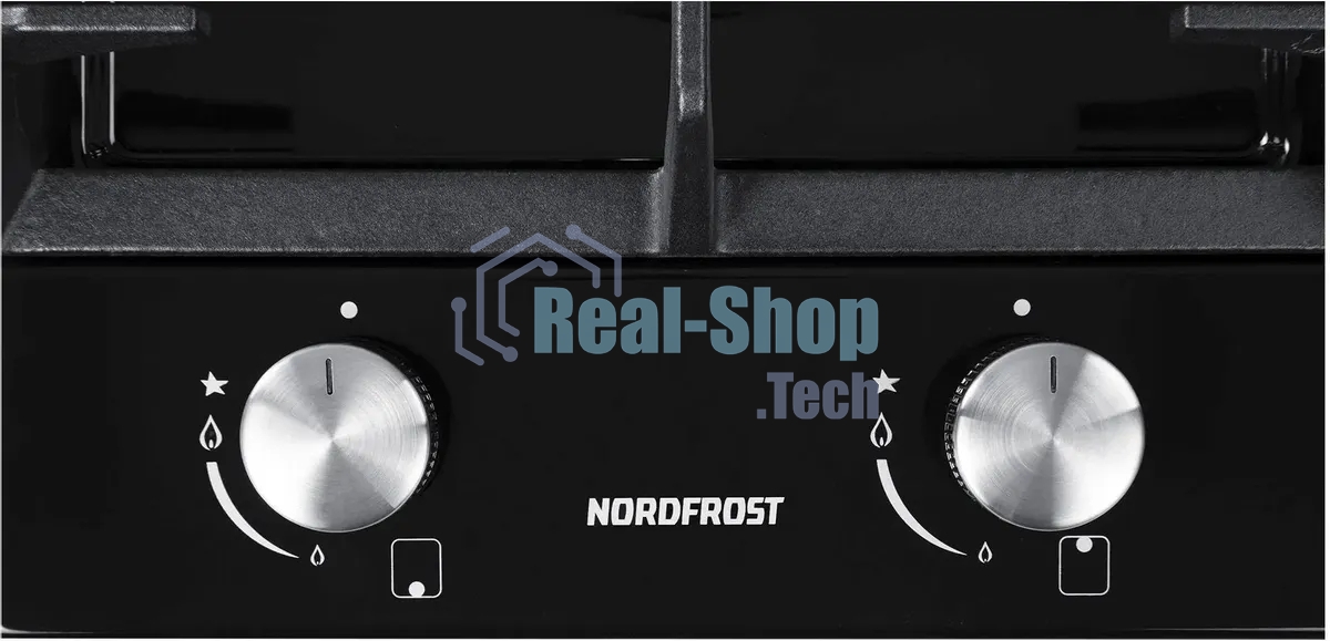 Газовая варочная панель Nordfrost HS 3022 B независимая, черный