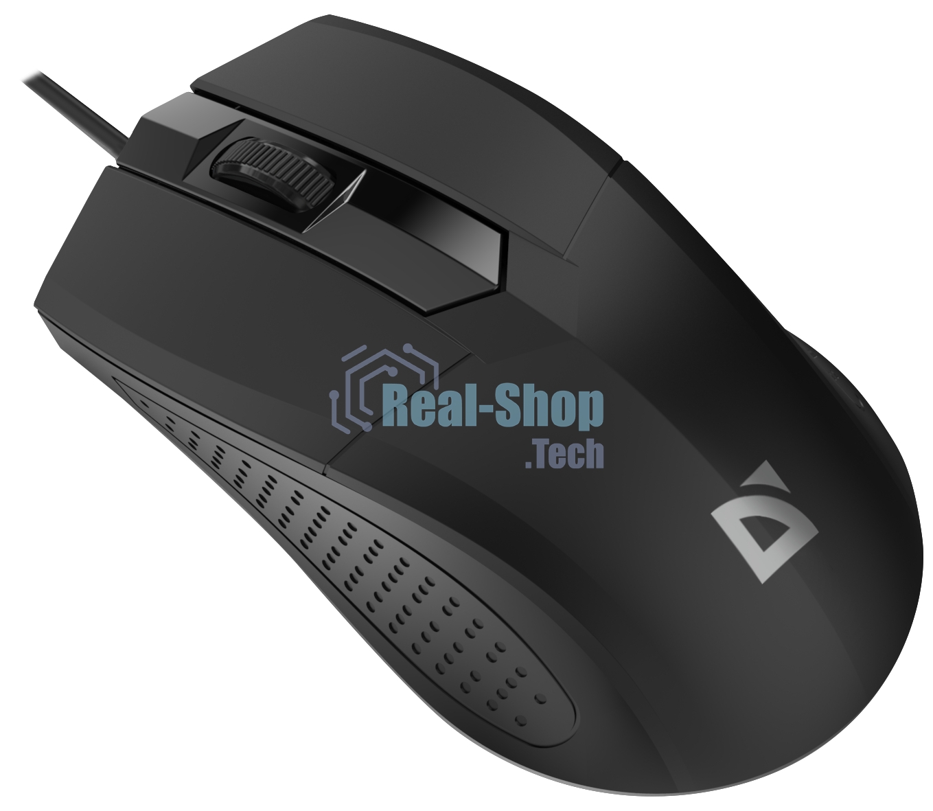 Мышь проводная Defender Optimum MB-270 черный, 1200 dpi, USB, кнопки - 3