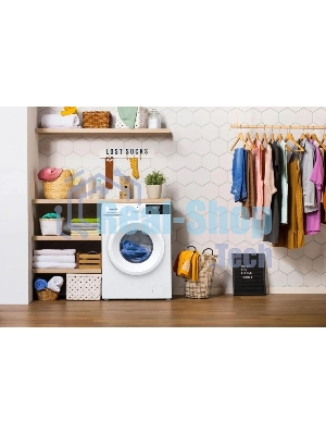 Стиральная машина Gorenje WNHPI84AS/R белый, загрузка фронтальная 8 кг, 1400 об/мин., класс: А