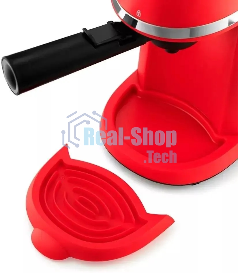 Кофеварка капельная Kitfort КТ-760-1 красный/черный, молотый кофе, 240мл, 800Вт, 3,5 бар