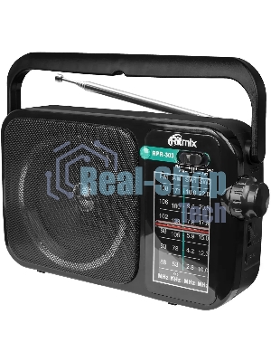 Радиоприемник Ritmix RPR-303, черный