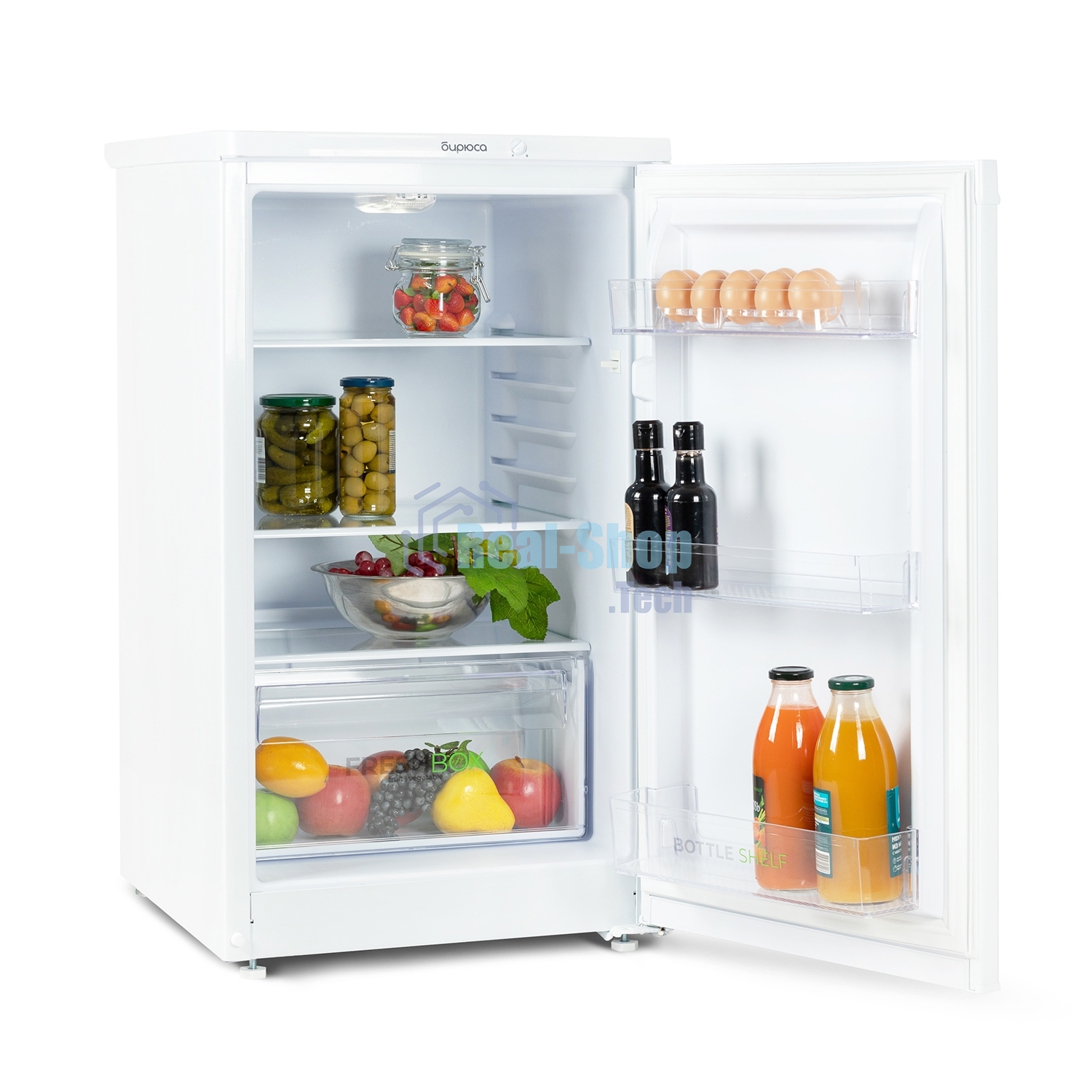 Холодильник Бирюса 409 белый однокамерный 115л