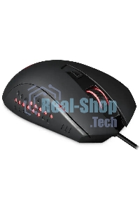 Мышь проводная Redragon Gainer черный, 3200 dpi, USB, кнопки - 6