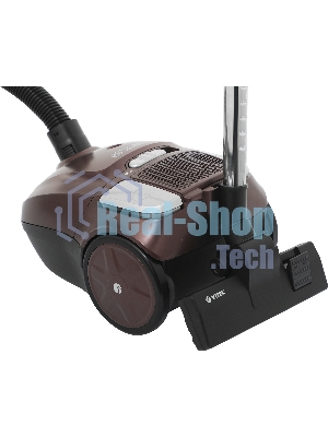 Пылесос Vitek VT-8138 коричневый/черный, 350/2200 Вт, уборка сухая, пылесборник мешок 2 л