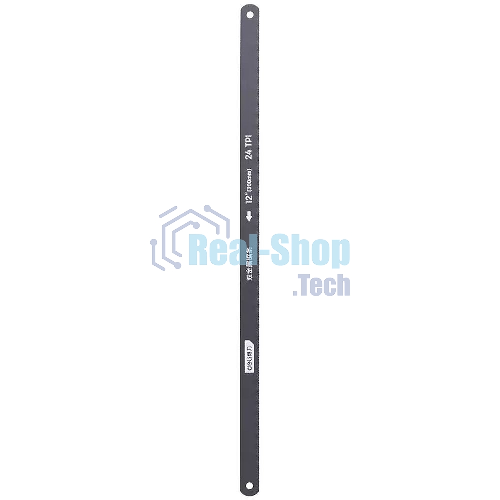 Набор полотен по металлу 5 шт Deli DL4673 (биметаллическое полотно 300мм, 24 TPI)