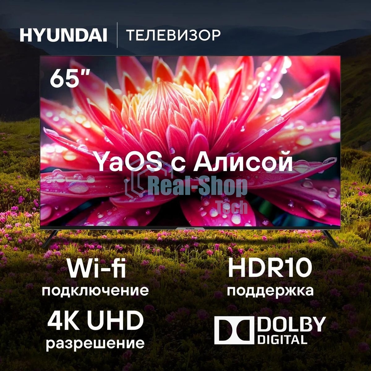 Телевизор Hyundai 65
