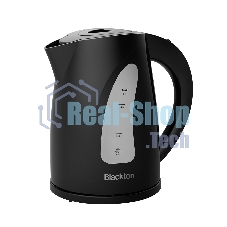 Электрочайник Blackton Bt KT1706P черный, 1.7 л, 2200 Вт, скрытый нагревательный элемент