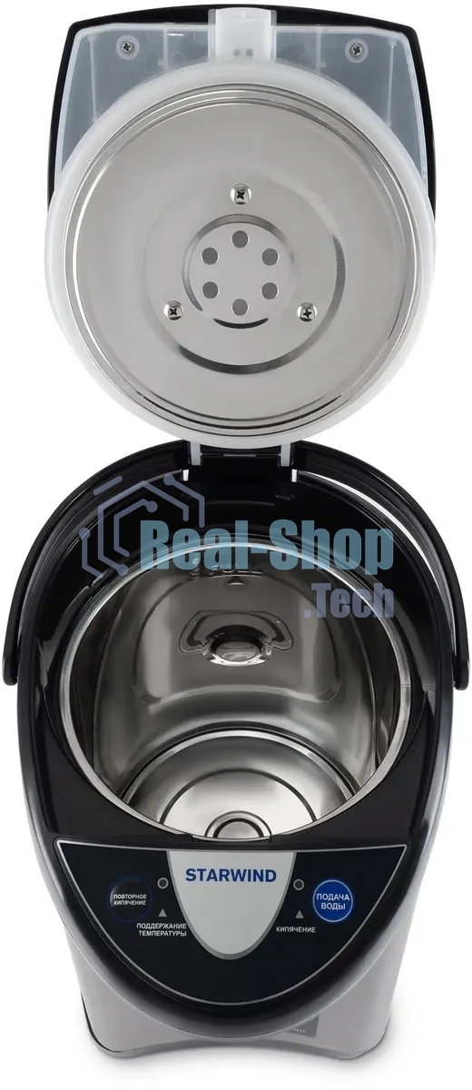 Термопот Starwind STP5741 5л. 800Вт серебристый/черный