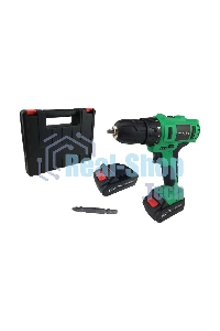 Дрель-шуруповерт аккумуляторная Zitrek Greenpower 12-Li 063-4074, Аккумуляторная, 12В, 2 АКБ, Кейс