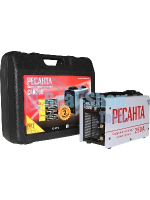 Сварочный аппарат инверторный в кейсе Ресанта САИ 250 65/23