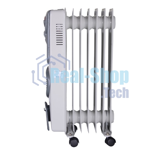 Обогреватель масляный Ресанта ОМ-7НВ (7секций) белый, 1900 Вт, 19 м2, термостат 67/3/10