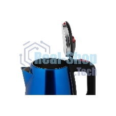 Чайник электрический Homestar HS-1003 1.8л нержавейка, синий