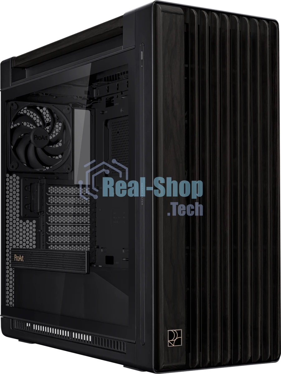 Компьютерный корпус ASUS PROART PA602 WOOD TG PWM черный