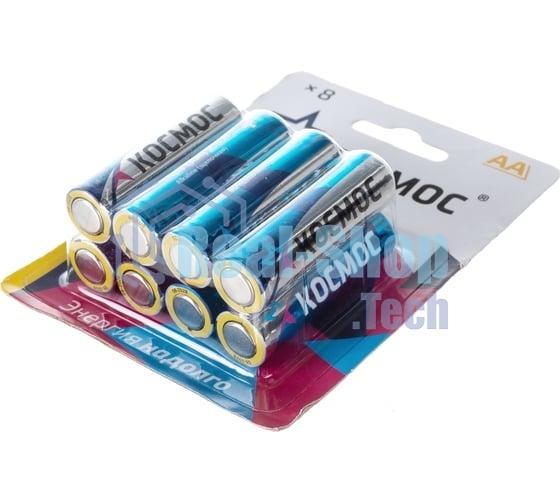 Элемент питания алкалиновый AA/LR06 BP-8 (блист.8шт) Космос KOCLR6BL8