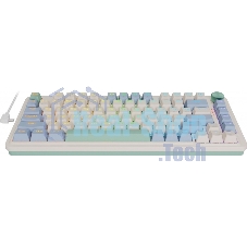 Клавиатура Redragon Ucal Pro гибридная, USB Type-A, Bluetooth, радиоканал, бежевый