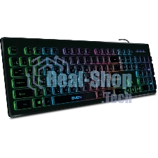 Клавиатура SVEN KB-C7500EL проводная, USB Type-A, чёрный