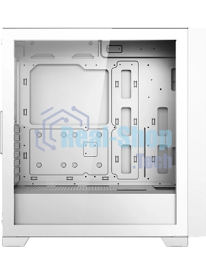 Компьютерный корпус PcCooler C3D510 WH белый без БП ATX 2xUSB3.0 1xUSB3.1 audio bott PSU