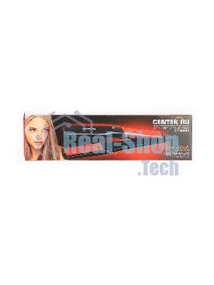 Щипцы для завивки волос Centek CT-2027 черный/красный, 31 мм, 230 °C, 1 режим
