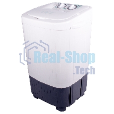 Стиральная машина Славда WS-85PE (R) белый, загрузка вертикальная 8,5 кг, 0 об/мин, класс А