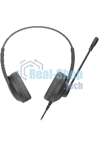 Гарнитура проводная с микрофоном A4Tech Fstyler FH100i черный 1.8м накладные оголовье (FH100I)