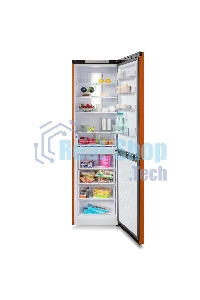 Холодильник Бирюса Б-T980NF оранжевый двухкамерный 240/130 л морозильник снизу, No Frost