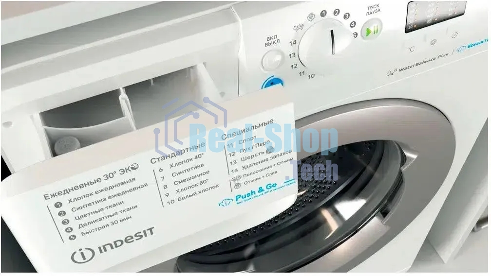 Стиральная машина Indesit BWSA 71052X WSV RU белый, загрузка фронтальная 7 кг, 1000 об/мин., класс: А