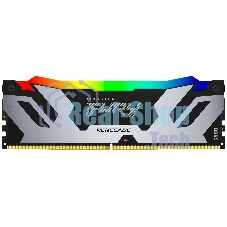 Оперативная память Kingston Fury Renegade, DDR5, 16Gb (1x16Gb), 7200MHz, CL38, DIMM, радиатор, RGB, черный