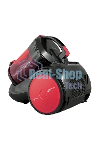 Пылесос Centek CT-2524 черный/красный, 420/2300 Вт, уборка сухая, пылесборник контейнер, 2 л