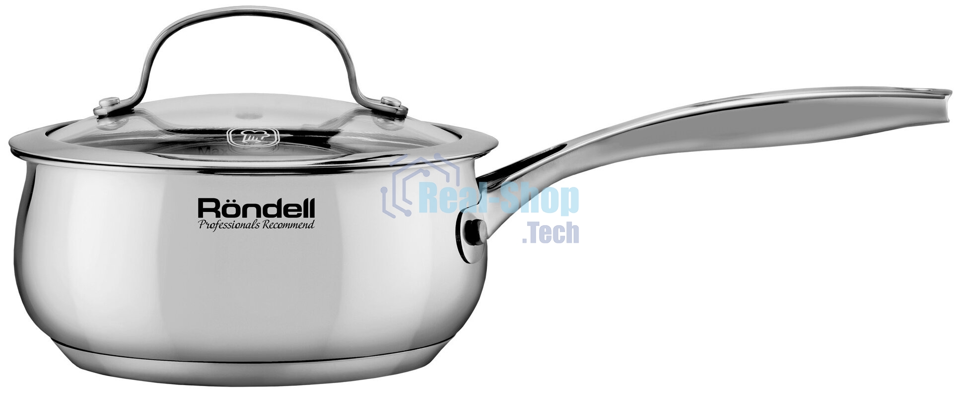 Ковш Rondell Calypso RDS-1670 1.5 л. d=16 см (с крышкой) сталь