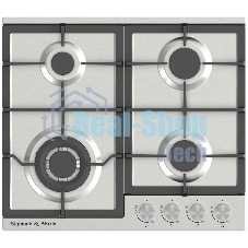Газовая варочная панель Zigmund & Shtain G 14.6 S независимая, нержавеющая сталь