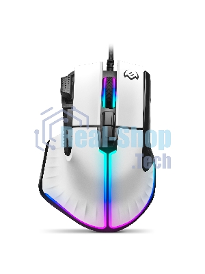Мышь проводная SVEN RX-G990 белый, 12400 dpi, USB, кнопки - 9
