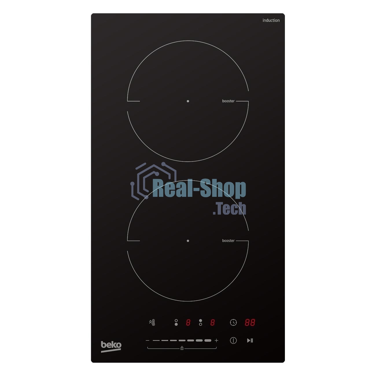 Индукционная варочная панель Beko HDI 32400 TO, Черный