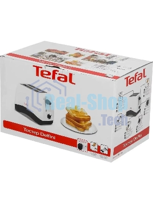 Тостер Tefal TT130130 850 Вт, белый