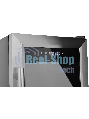 Винный шкаф ZÜGEL ZTWF182DX н/ж сталь, 46 л, 2 отсека, 18 бут.