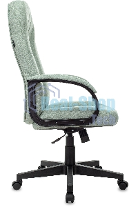 Кресло руководителя Бюрократ T-898AXSN зеленый 38-407, крестовина пластик