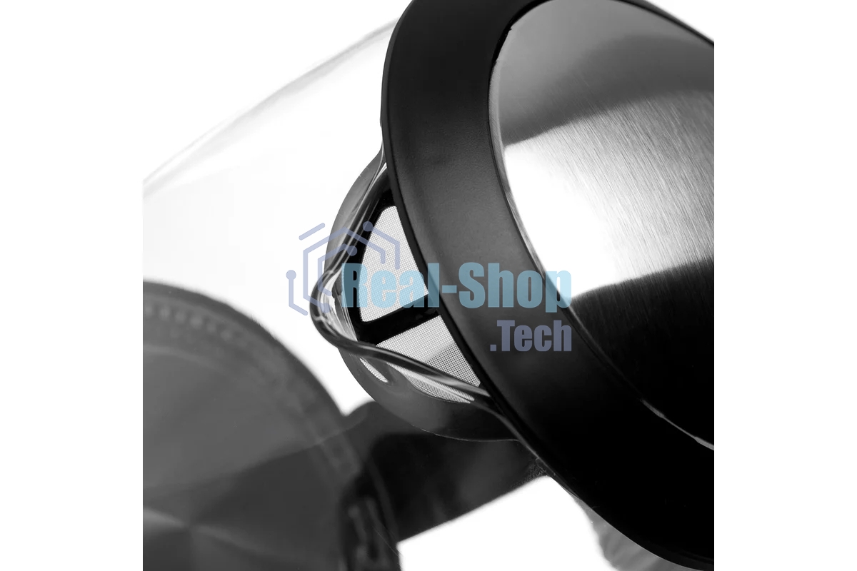 Чайник электрический BRAYER BR1040BK 2220Вт, 2 л, стекл., черный.