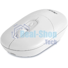 Мышь беспроводная Acer OMR301 белый, 1600 dpi, радиоканал, Bluetooth, USB, кнопки - 4