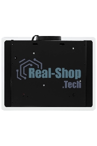 Вытяжка кухонная вертикальная Krona AURA 600 FRAME BLACK S черный с прозрачным кантом