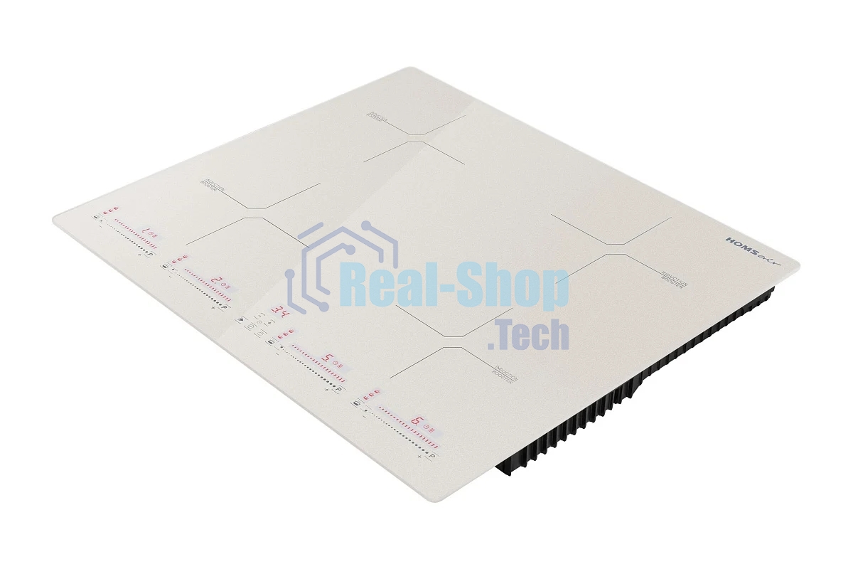 Индукционная варочная панель HOMSair HIC64SBG Inverter независимая, бежевый