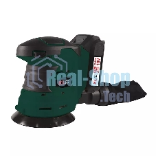 Эксцентриковая шлифовальная машина аккумуляторная KLPRO KLEZ18-20 (18В, Li-ion-2шт, 2.0А·ч, ЗУ 2,4А)