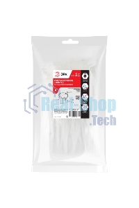 Хомут кабельный 2.5х110 с площадкой для маркировки 21х10 NO-225-318 белый (уп. 50 шт) Эра