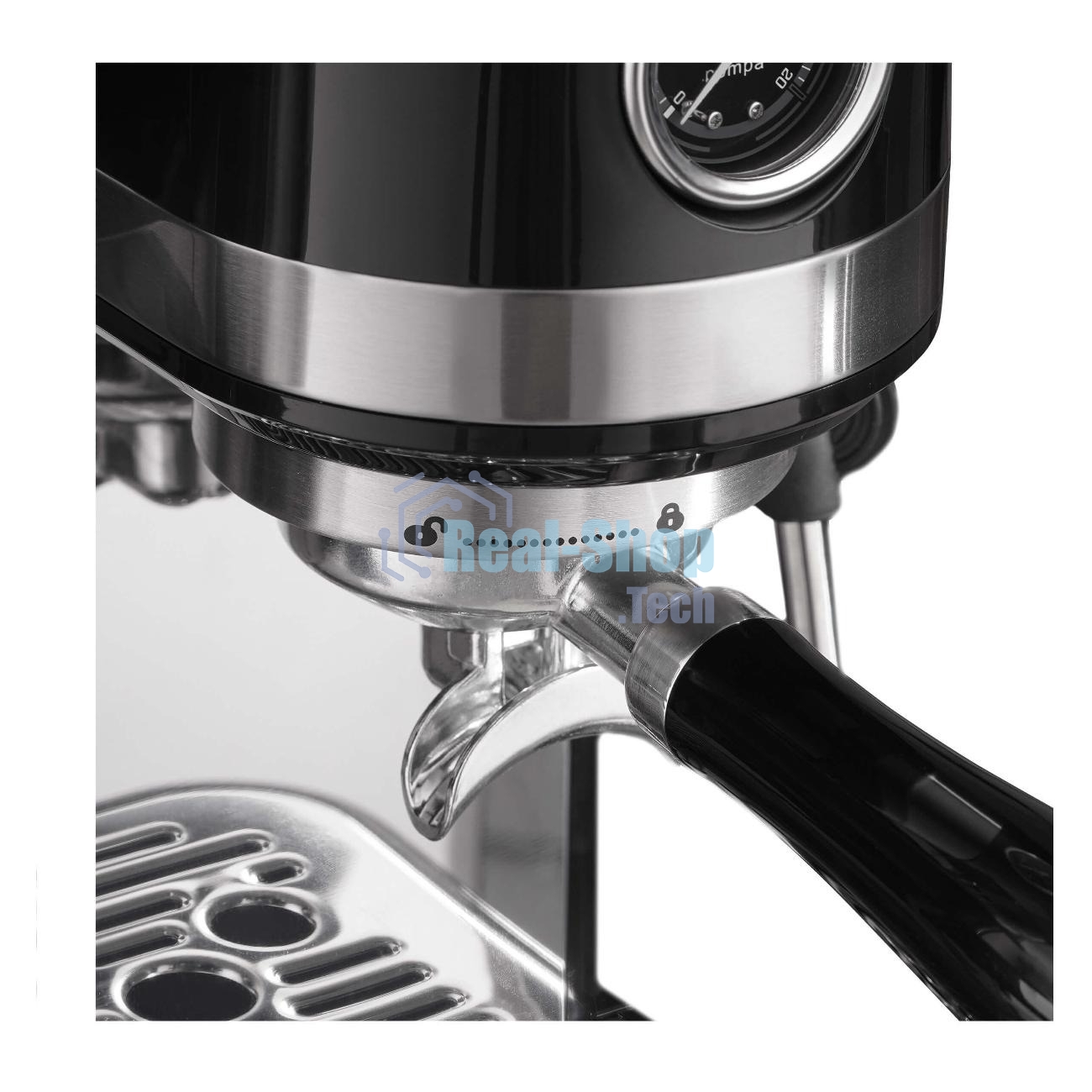 Кофемашина автоматическая Korting KCM 1015 N Ottimo черный/серебристый, исп. кофе - зерновой, 1500 Вт, 19 бар