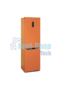 Холодильник Бирюса Б-T980NF оранжевый двухкамерный 240/130 л морозильник снизу, No Frost